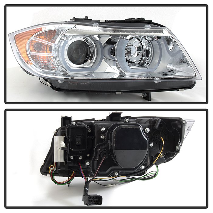 BMW E90 3-Series 06-08 4DR Version 2 Projector Headlights – AFS HID Model Only ( Not Compatible with Halogen Model )
