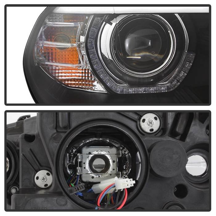 BMW X5 E70 2007-2010 AFS Model HID Model Only (Does Not Fit Halogen Model) Projector Headlights – Black