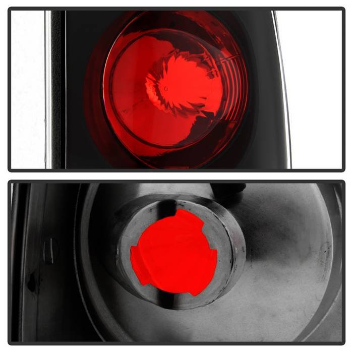 Ford F150 Styleside 97-03 / F250/350/450/550 Super Duty 99-07 Euro Style Tail Lights – Black