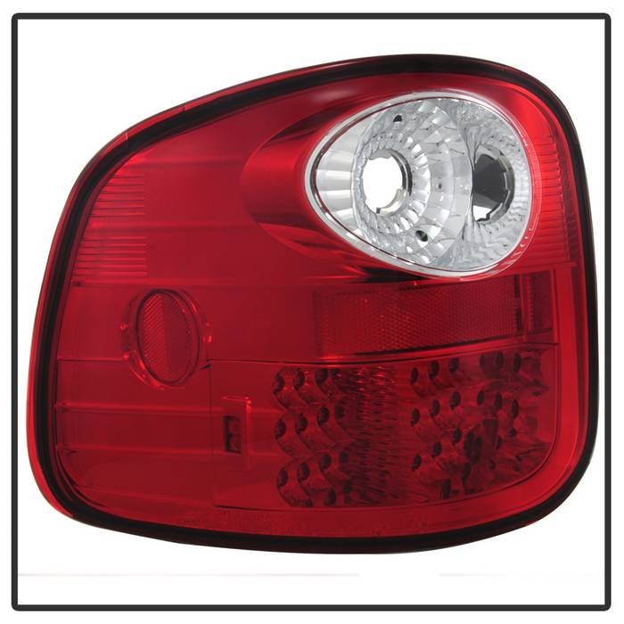 Ford F150 Flareside 97-03 LED Tail Lights – Red Clear