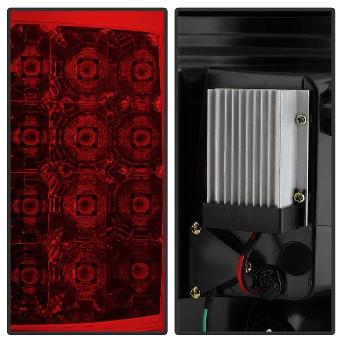 Ford F150 09-14 LED Tail Lights – Red Clear