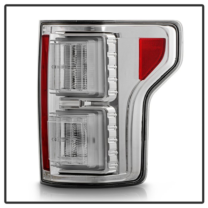 Ford F150 2018-2020 Light Bar LED Tail Lights (not compatible with rear blind spot sensor models) – Chrome