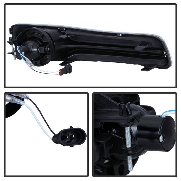 Chrysler 300 2011-2014 (Won‘t Fit SRT-8 Models)OEM Fog Light W/Universal Switch- Clear