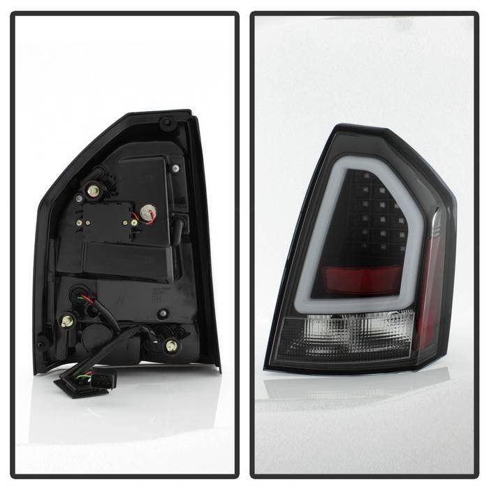 Chrysler 300 05-07 Version 2 Light Bar LED Tail Lights – Black