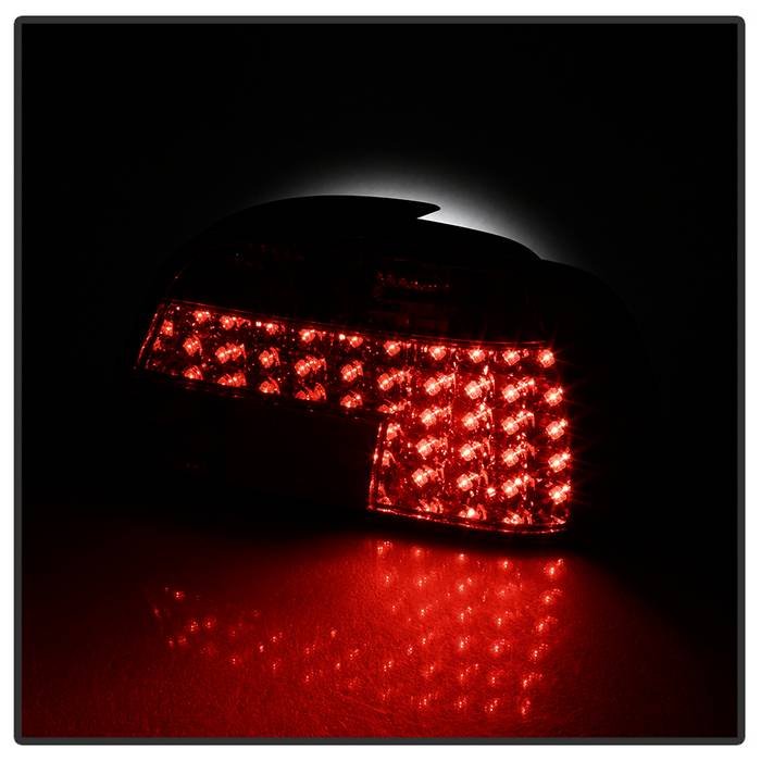 BMW E38 7-Series 95-01 LED Tail Lights – Red Clear