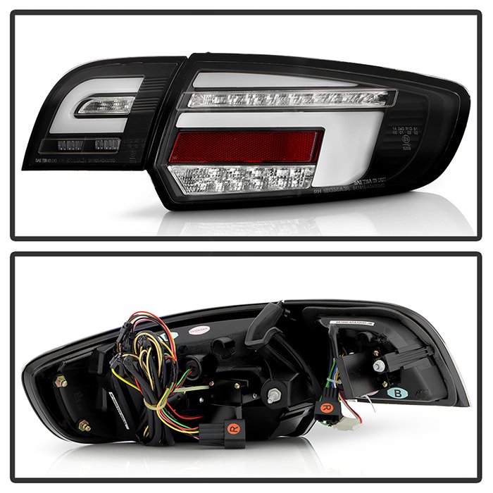 Audi A3 2009 – 2013 Full LED Tail Lights – Brake: LED (Included) – Parking: LED (Included)