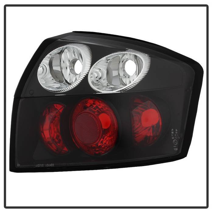 Audi A4 02-05 (Does not fit convertible or wagon models) Euro Style Tail Lights – Black