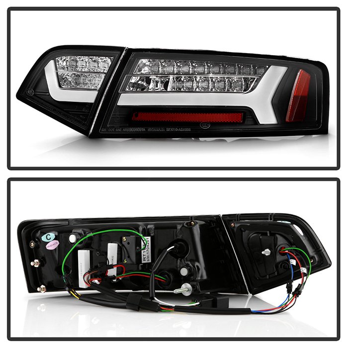Audi A6 09-11 LED Tail Lights – Black