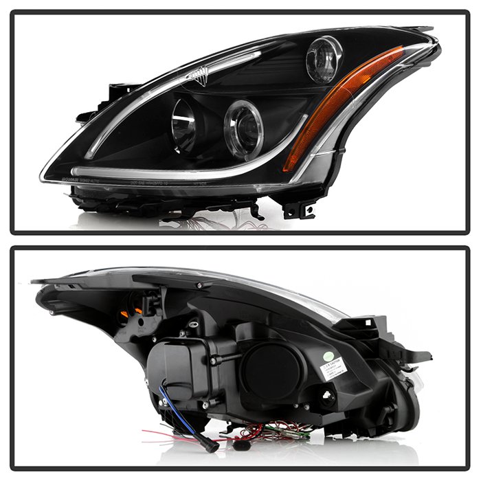 Nissan Altima 4Dr 2010-2012 Projector Headlights – Light Tube DRL