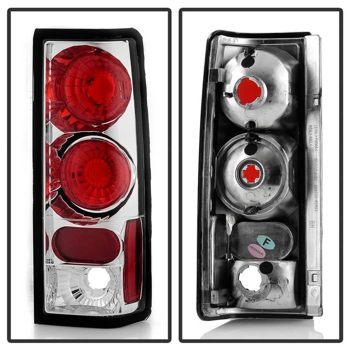 Chevy Astro / Safari 85-05 Euro Style Tail Lights – Chrome