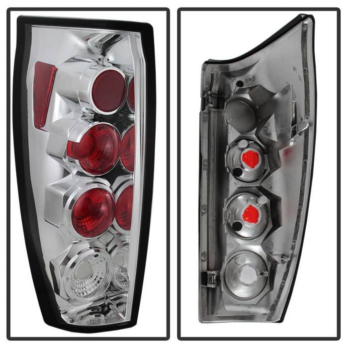 Chevy Avalanche 02-06 Euro Style Tail Lights – Chrome