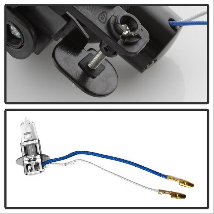 Dodge Avenger 2011-2014 OEM Fog Light W/Universal Switch- Clear