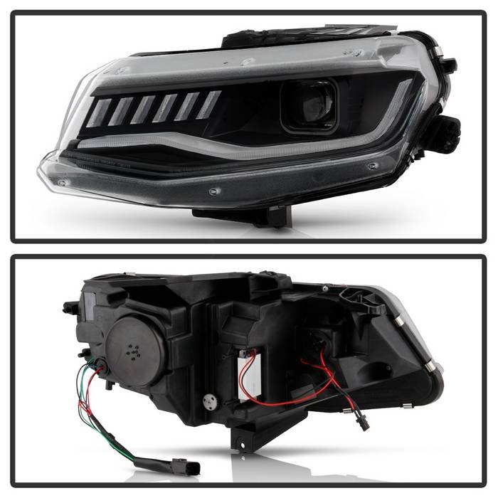 Chevy Camaro 16-18 HID Model Full LED Headlights – Sequential Turn Signal