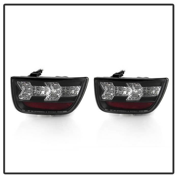 Chevy Camaro 10-13 LED Tail Lights – Black