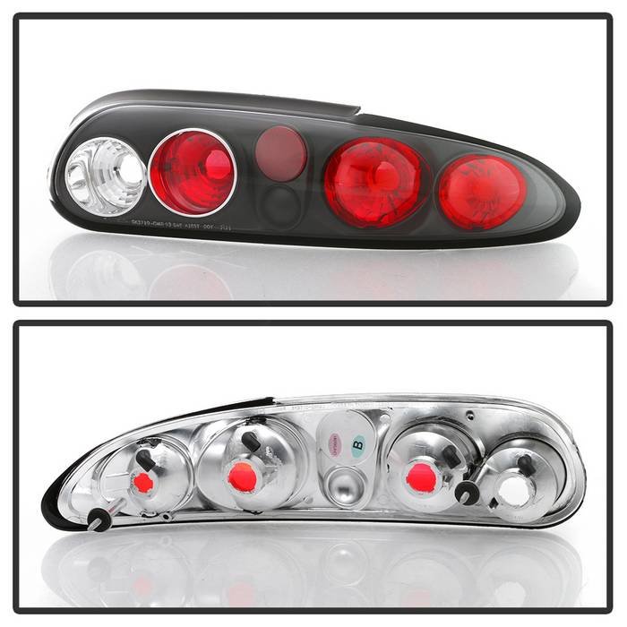 Chevy Camaro 93-02 Euro Style Tail Lights – Black