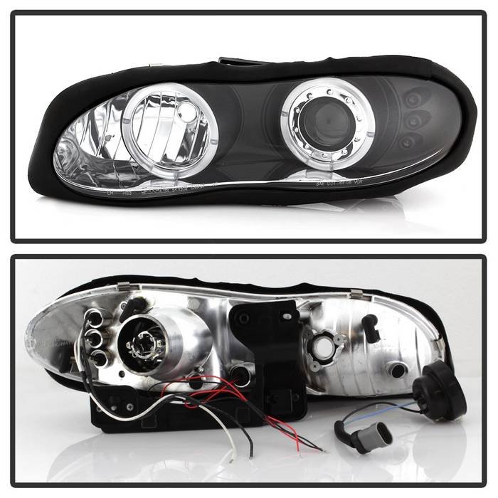 Chevy Camaro 98-02 Projector Headlights – LED Halo