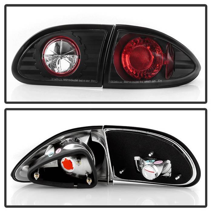Chevy Cavalier 95-02 Euro Style Tail Lights – Black