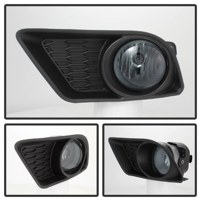 Dodge Charger 2011-2014 OEM Style Fog Lights W/Switch- Smoke