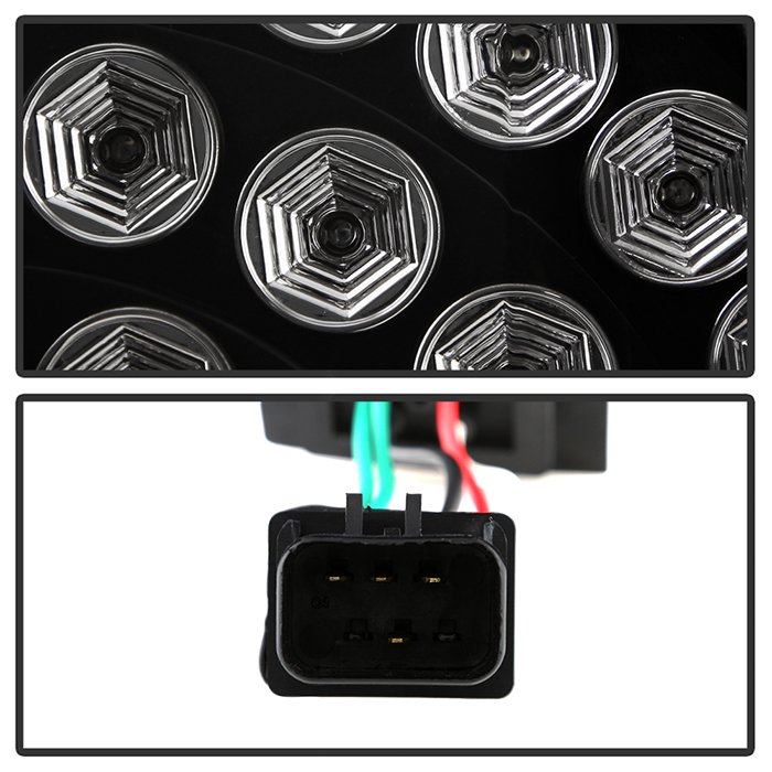 Chrysler 300 05-07 LED Tail Lights – Black