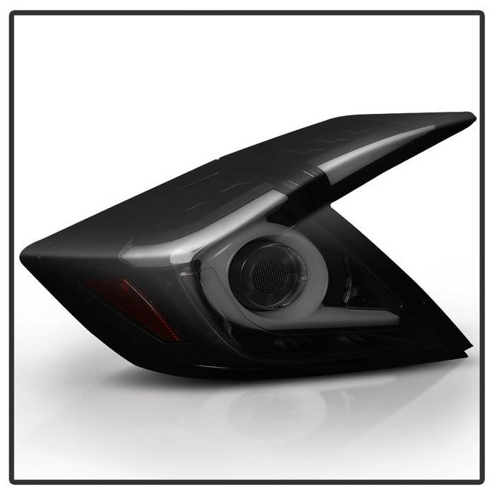 Honda Civic 2016 – 2019 4 Door Light Bar LED Tail Lights – Black Smoke