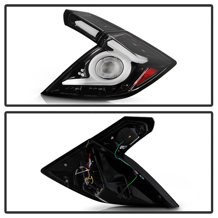 Honda Civic 2016 – 2019 5 Door Hatchback Light Bar LED Tail Lights – Welcome Lights – Sequential LED Turn Signal Lights