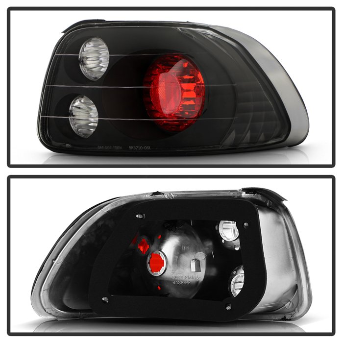 Honda Del Sol 93-97 Euro Style Tail Lights – Black