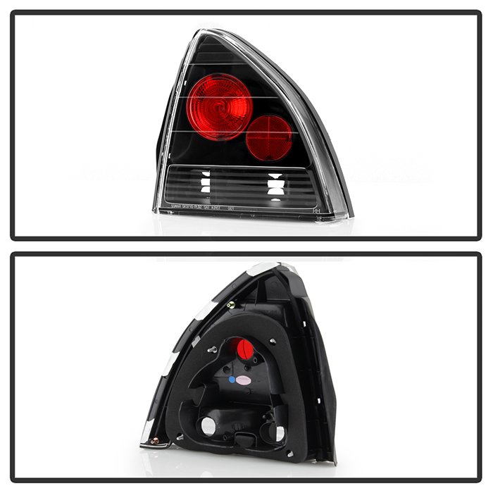 Honda Prelude 92-96 Euro Style Tail Lights – Black