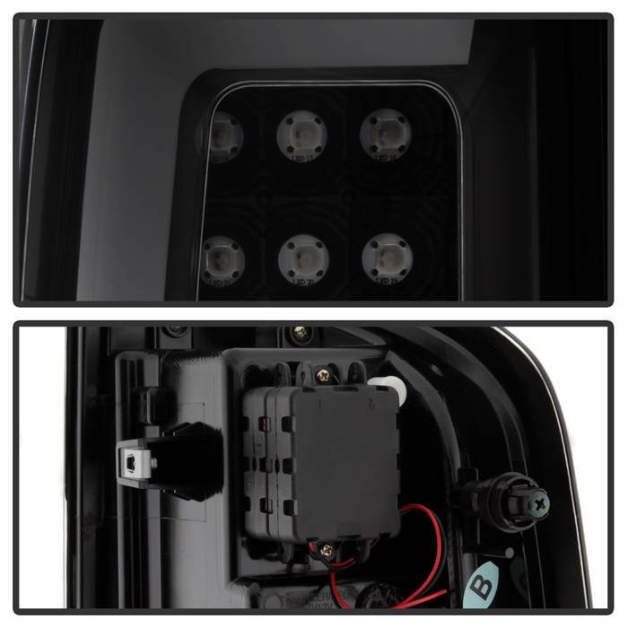 Chevy Colorado 2015-2019 / GMC Canyon 2015-2019 LED Tail Lights – Black Smoke