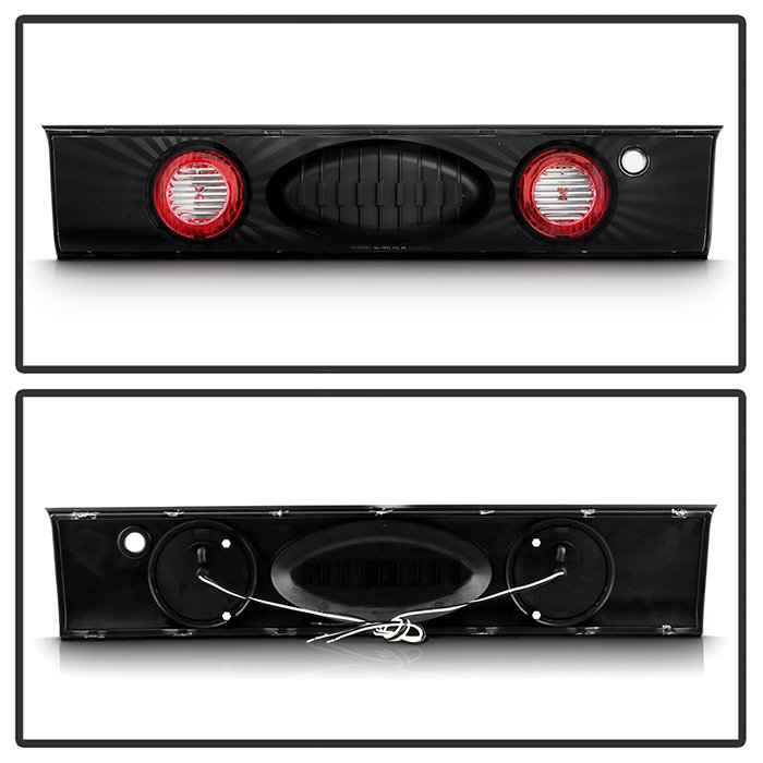 Toyota Corolla 93-97 Euro Style Trunk Tail Lights – Black