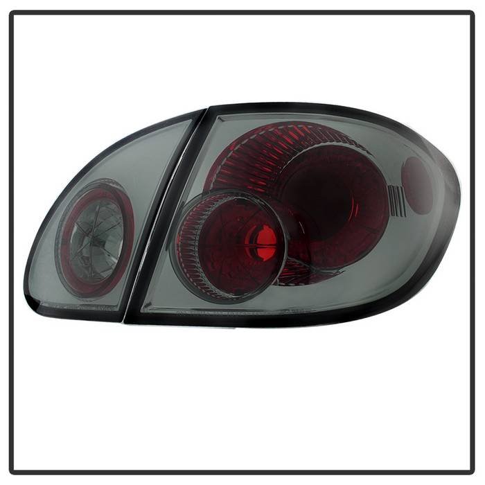 Toyota Corolla 03-08 Euro Style Tail Lights – Smoke