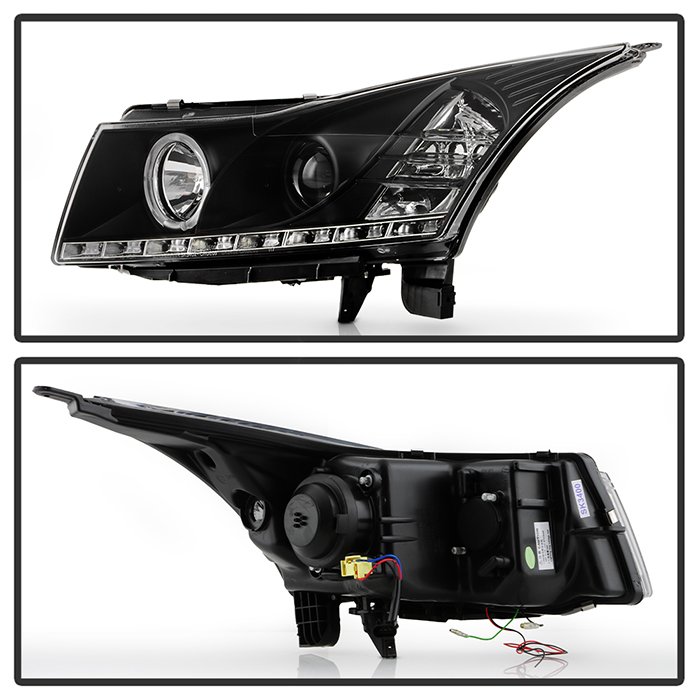 Chevy Cruze 11-14 Projector Headlights – LED Halo