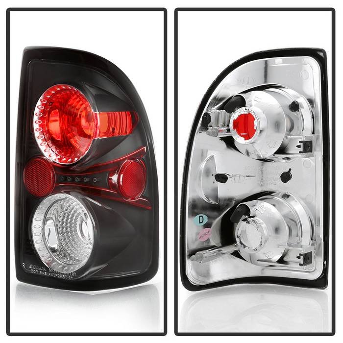 Dodge Dakota 97-04 Euro Style Tail Lights – Black
