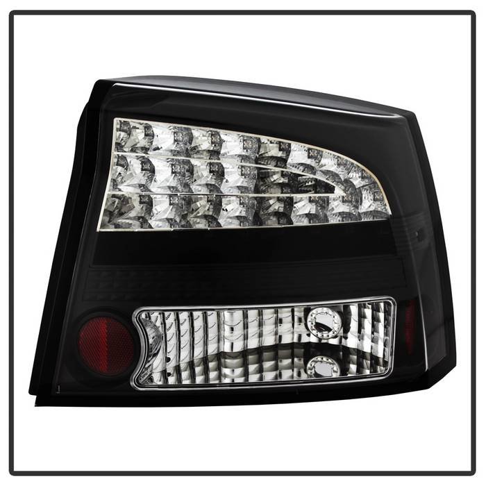 Dodge Charger 09-10 LED Tail Lights – Black
