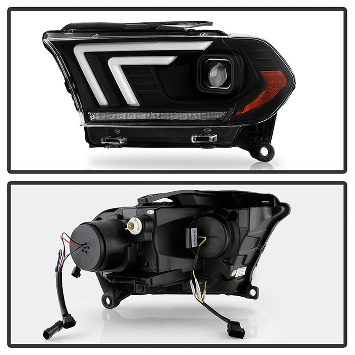 Dodge Durango 2011-2013 Halogen Model Only ( Not Compatible With Factory Xenon/HID Model ) Projector Headlights – Sequential LED