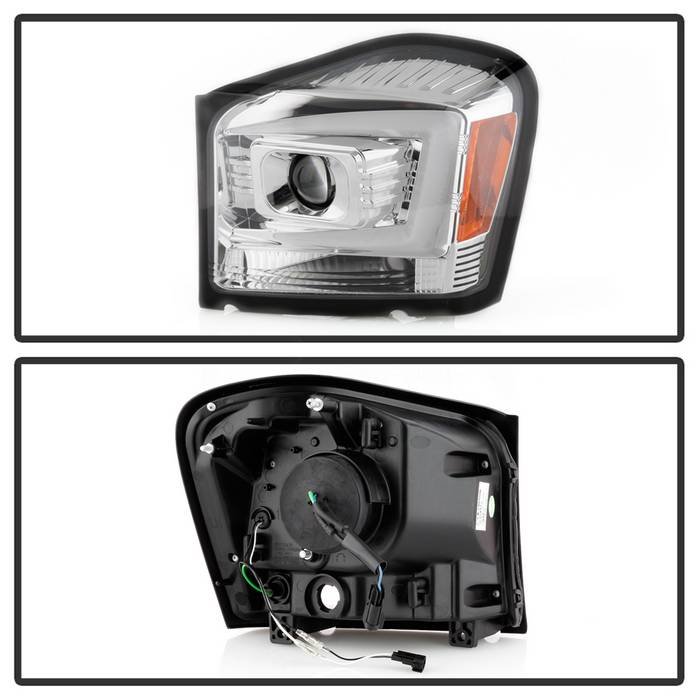 Dodge Durango 2004 – 2006 Projector Headlights – Low Beam-H7(Included) ; High Beam-H7