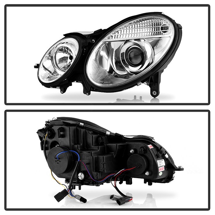 Mercedes Benz E-Class 03-06 Projector Headlights – Halogen Model Only ( Not Compatible With Xenon/HID Model )