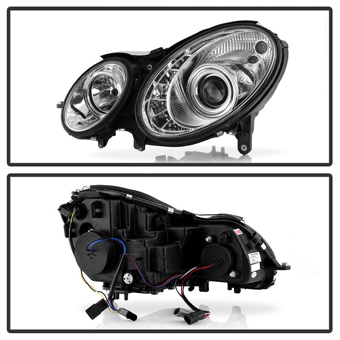 Mercedes Benz E-Class 03-06 Projector Headlights – Halogen Model Only ( Not Compatible With Xenon/HID Model )