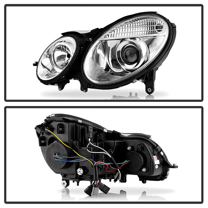 Mercedes Benz E-Class 03-06 Projector Headlights – Xenon/HID Model Only ( Not Compatible With Halogen Model )