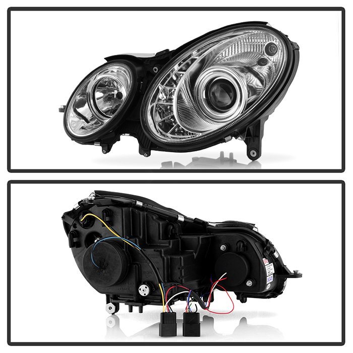 Mercedes Benz E-Class 07-09 Projector Headlights – Halogen Model Only ( Not Compatible With Xenon/HID Model )