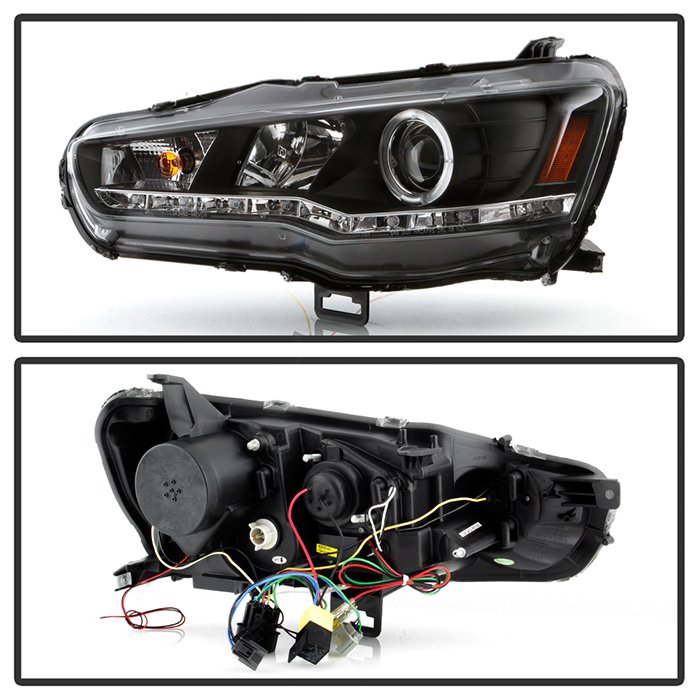 Mitsubishi Lancer / EVO-10 08-17 Projector Headlights – Xenon/HID Model Only ( Not Compatible With Halogen Model )