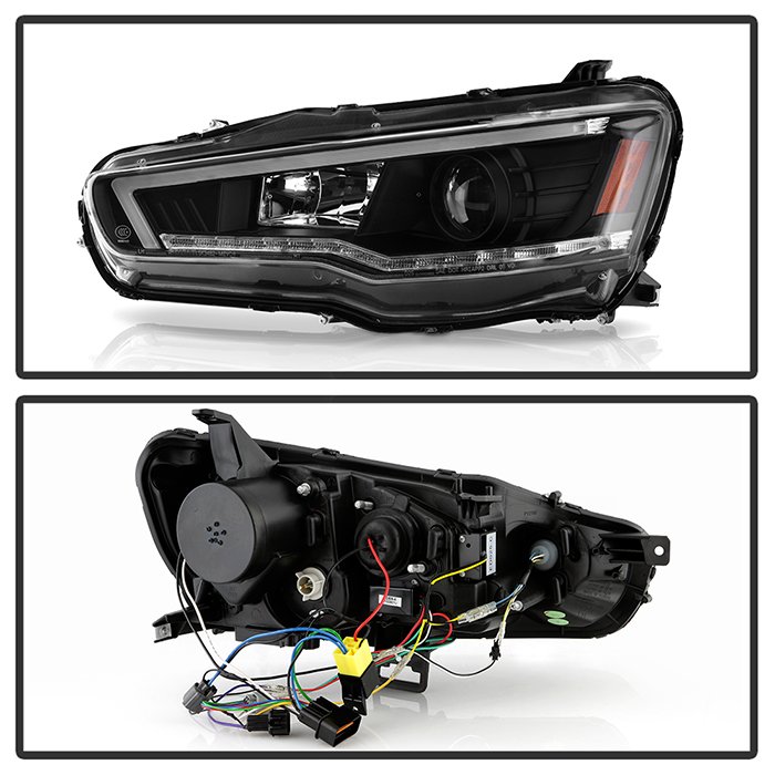 Mitsubishi Lancer / EVO-10 2008-2017 Halogen Model Only ( Not Compatible With Xenon/HID Model ) Projector Headlights