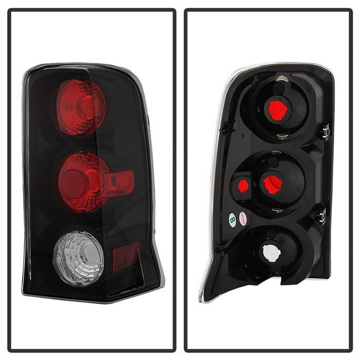 Cadillac Escalade SUV ( Not EXT ) 02-06 Euro Style Tail Lights – Black