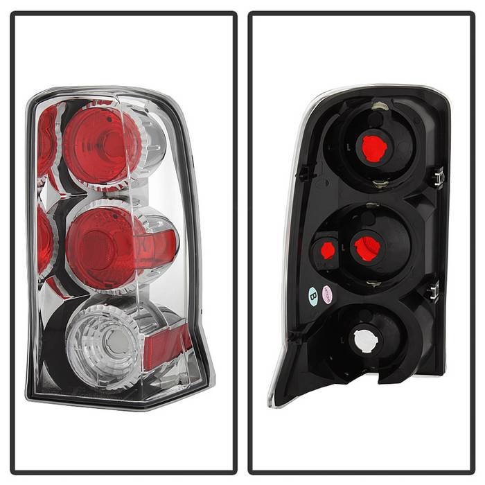 Cadillac Escalade SUV ( Not EXT ) 02-06 Euro Style Tail Lights – Chrome