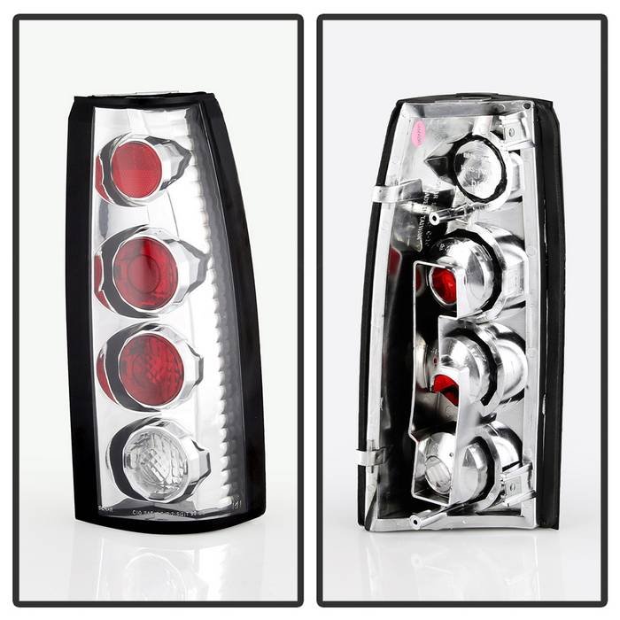 Chevy C/K Series 1500/2500/3500 88-98 / GMC Sierra 88-98 / Blazer 92-94 / Jimmy 92-94 / Suburban 92-99 / Tahoe 94-99 / Cadillac Escalade 99-00 / Yukon Denali 99-00 Euro Style Tail Lights