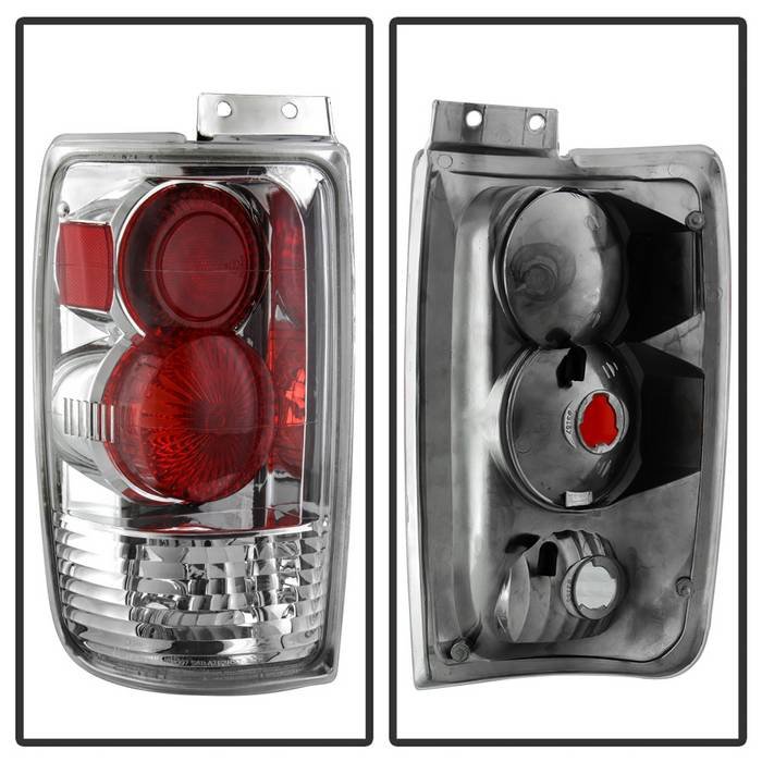 Ford Expedition 97-02 Euro Style Tail Lights – Chrome
