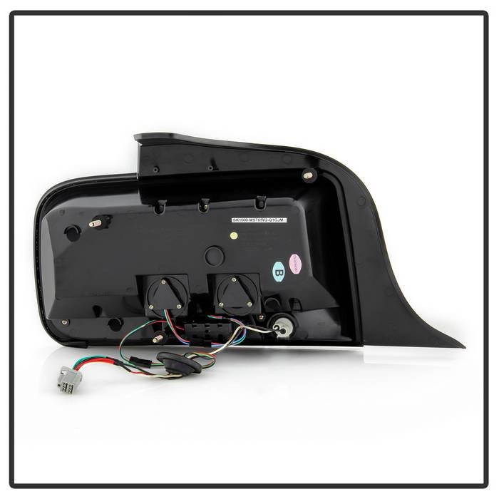Ford Mustang 2005-2009 (Red Light Bar) LED Tail Lights – Smoke