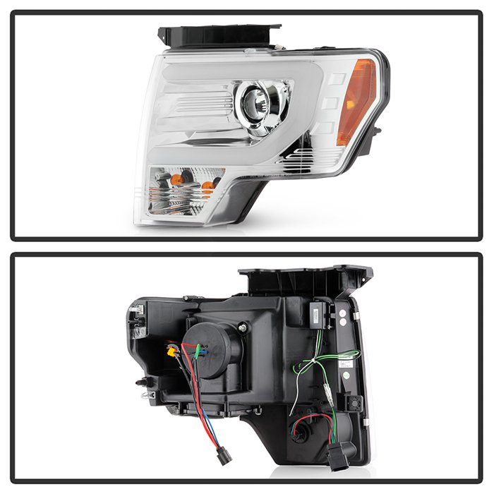Ford F150 09-14 Projector Headlights – Halogen Model Only ( Not Compatible with Factory Xenon/HID Model )
