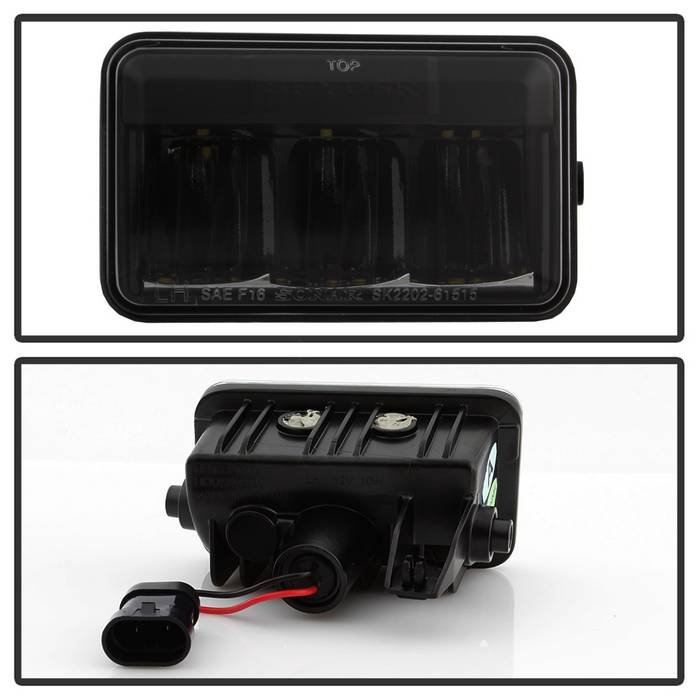 Ford F150 15-16 LED Fog Lights – Black