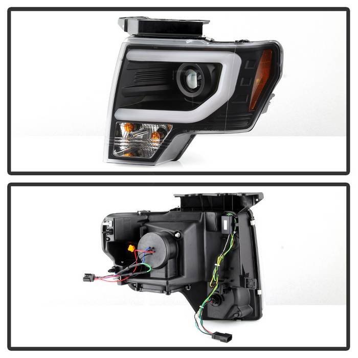 Ford F150 09-14 Projector Headlights – Halogen Model Only ( Not Compatible with Factory Xenon/HID Model )