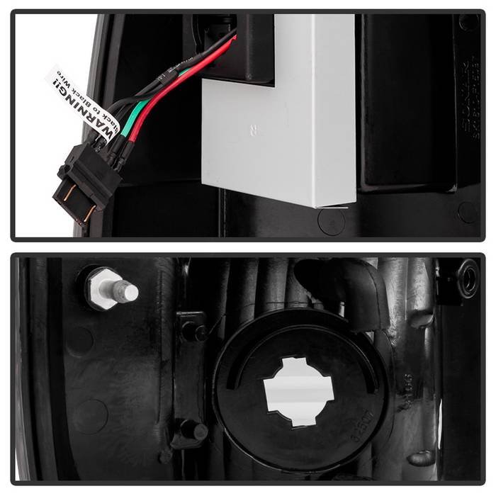 Ford Super Duty F-250/ F-350/ F-450 08-16 Version 2 LED Tail Lights – Smoke